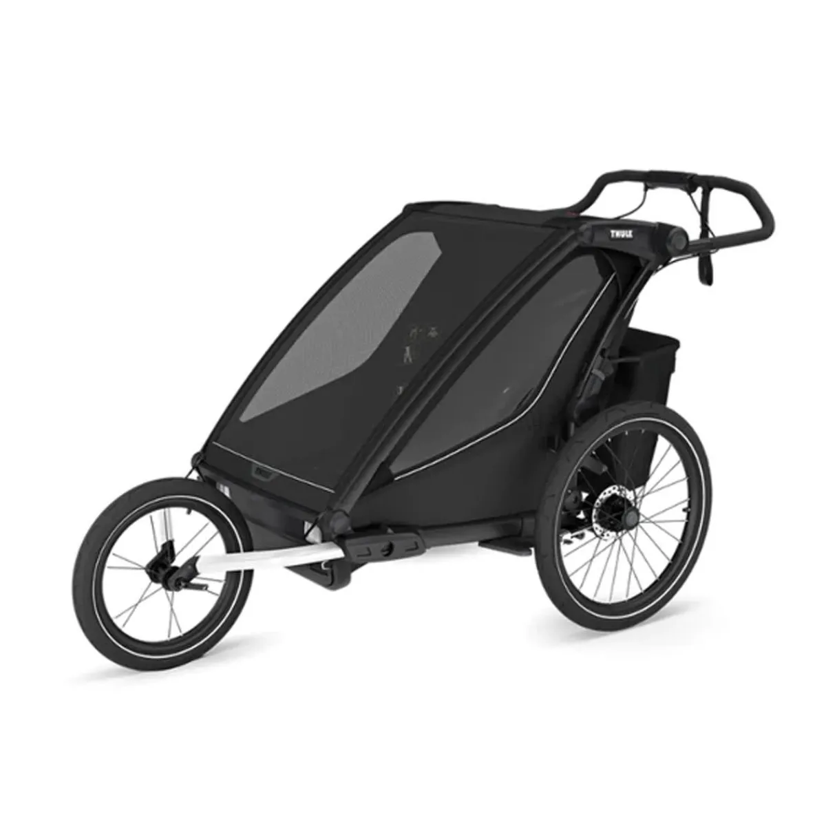 All-Terrain Strollers|Jogging Strollers-Thule Chariot Sport 2 (Double) Black