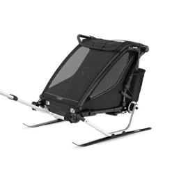 All-Terrain Strollers|Jogging Strollers-Thule Chariot Sport 2 (Double) Black