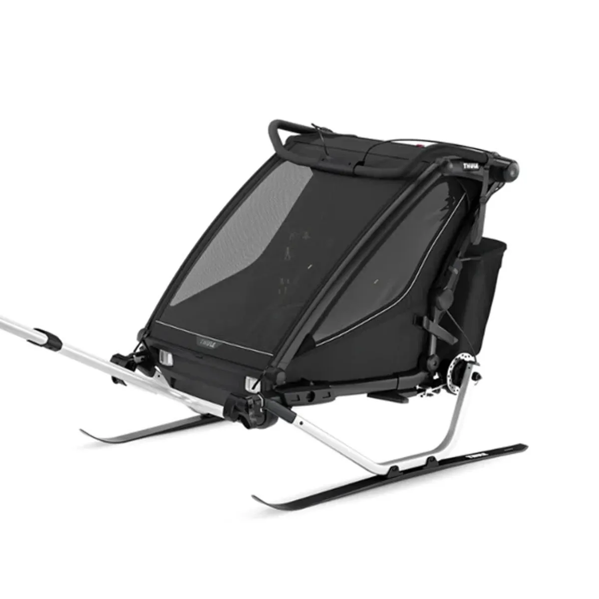 All-Terrain Strollers|Jogging Strollers-Thule Chariot Sport 2 (Double) Black