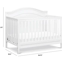 Convertible Cribs-DaVinci Charlie 4-in-1 Crib