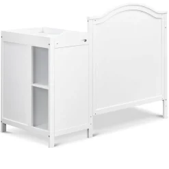 Mini Cribs|Convertible Cribs-DaVinci Charlie Mini Crib & Changer