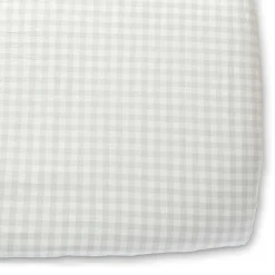 Crib Fitted Sheets-Pehr Checkmate Crib Sheet