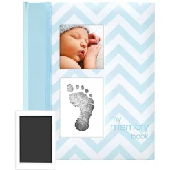 Memory Books-Pearhead Chevron Baby Book