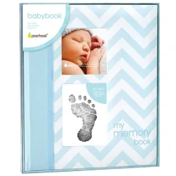 Memory Books-Pearhead Chevron Baby Book