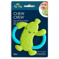 Pacifiers + Clips-Itzy Ritzy Chew Crew Silicone Handle Teether