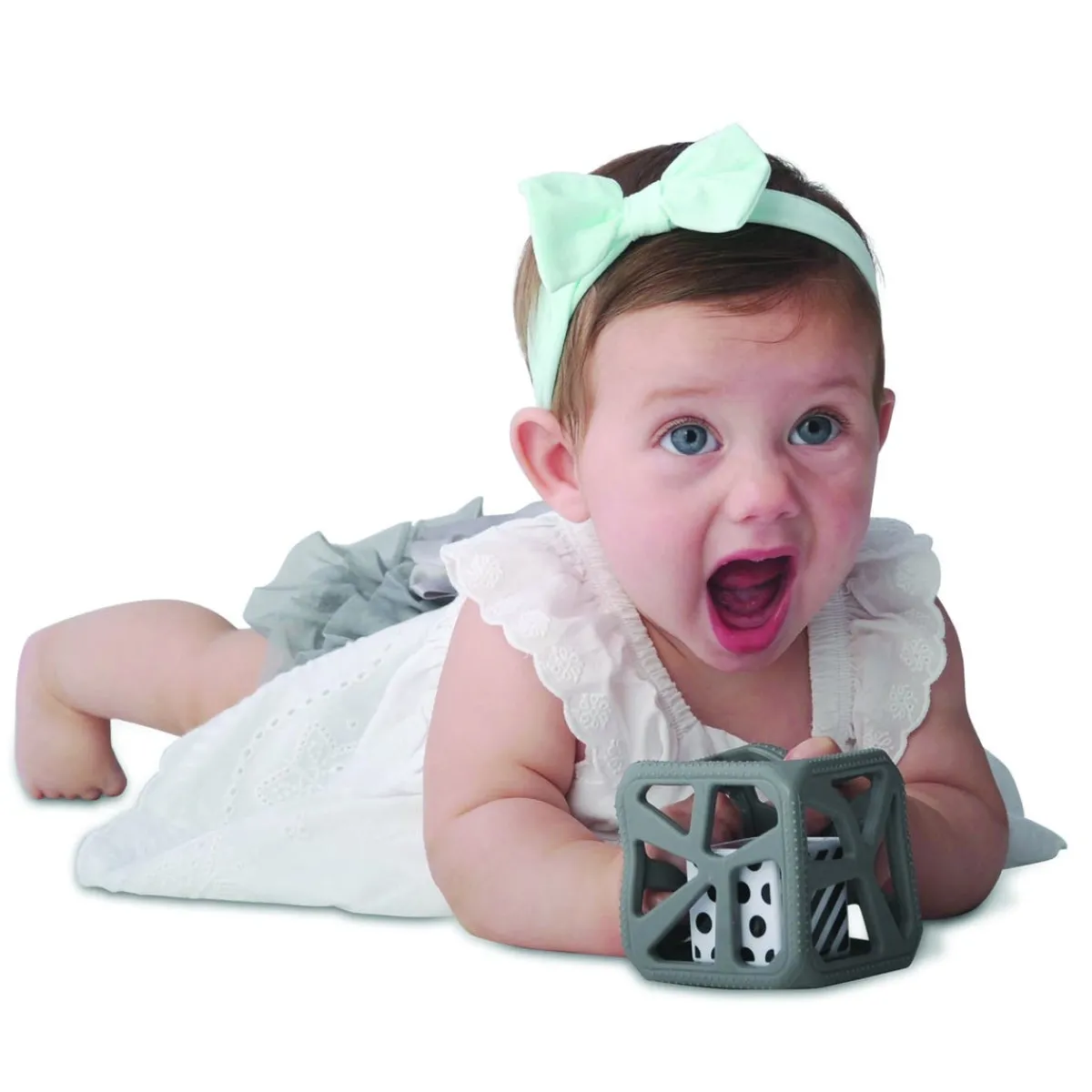 Teethers|Pacifiers + Clips-Malarkey Kids Chew Cube