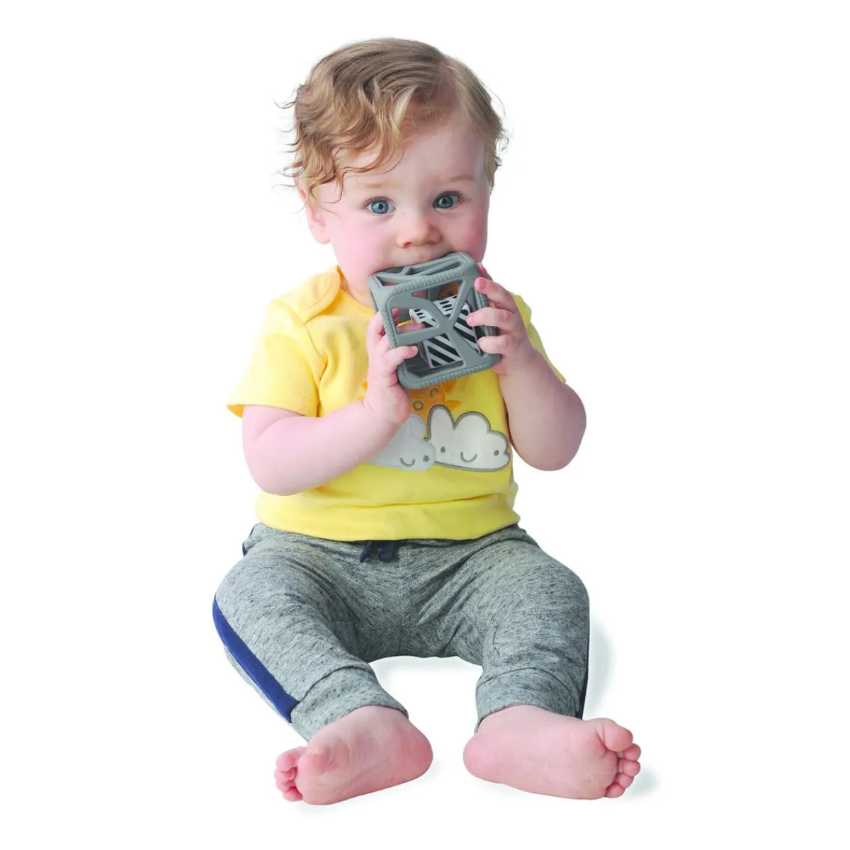 Teethers|Pacifiers + Clips-Malarkey Kids Chew Cube