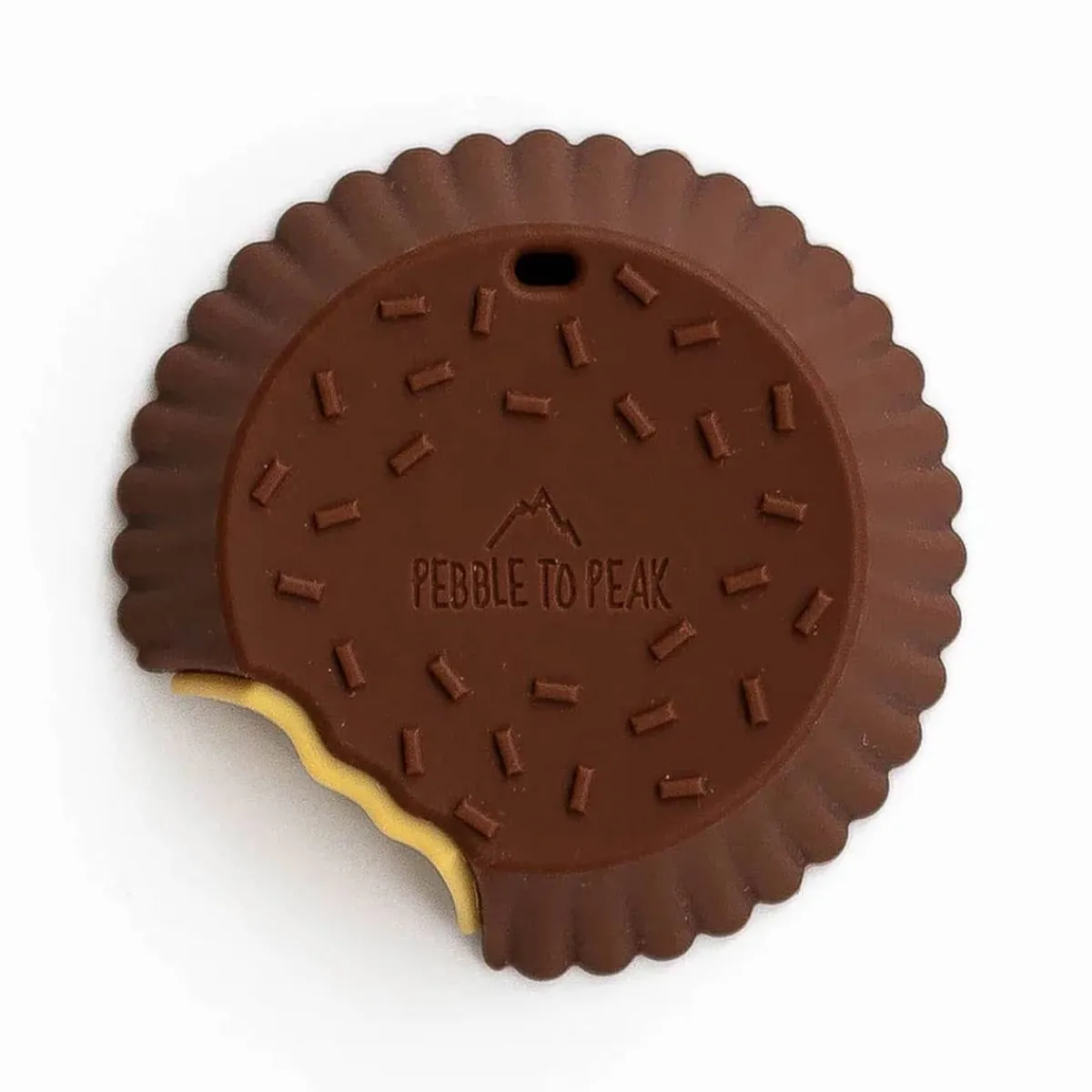 Teethers|Pacifiers + Clips-Baby Boos Teethers Chocolate Covered Peanut Butter Cup
