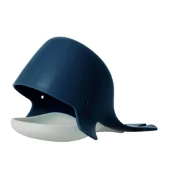 Bath Toys-Boon Inc. Chomp Hungry Whale Bath Toy - Navy
