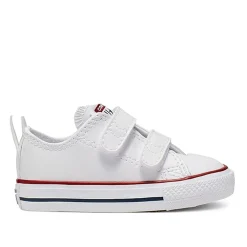 Velcro|Baby Sneakers-Converse Chuck Taylor All Star 2V White
