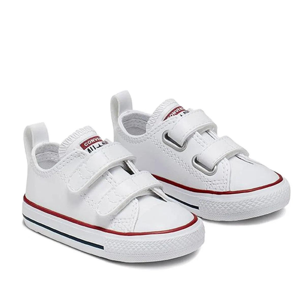 Velcro|Baby Sneakers-Converse Chuck Taylor All Star 2V White