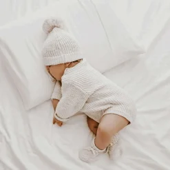 Beanies|Winter Hats-Blossom & Pear Chunky Knit Beanie