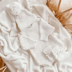 Beanies|Winter Hats-Blossom & Pear Chunky Knit Beanie