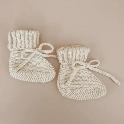 Infant Socks + Booties-Blossom & Pear Chunky Knit Booties