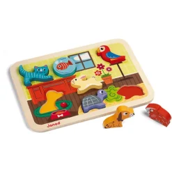 Puzzles|Wooden Toys-Janod Chunky Puzzle