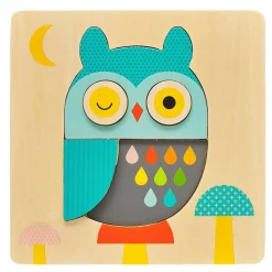 Puzzles|Wooden Toys-Petit Collage Chunky Wooden Tray Puzzle
