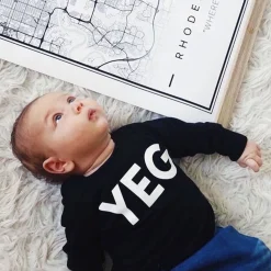 Sweaters + Jackets-Posh & Cozy City Crewneck (Infant)