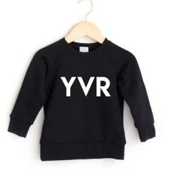 Sweaters + Jackets-Posh & Cozy City Crewneck (Toddler)