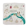 Kids Bedding|Blankets-LouLou Lollipop City Muslin Quilt Blanket