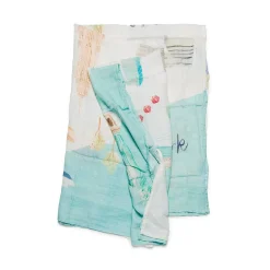 Blankets|Sleep Sacks + Wraps-LouLou Lollipop City Swaddle Blanket