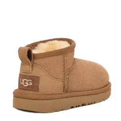 Winter Boots|Fashion Boots-UGG Classic Ultra Mini (Toddler) Chestnut