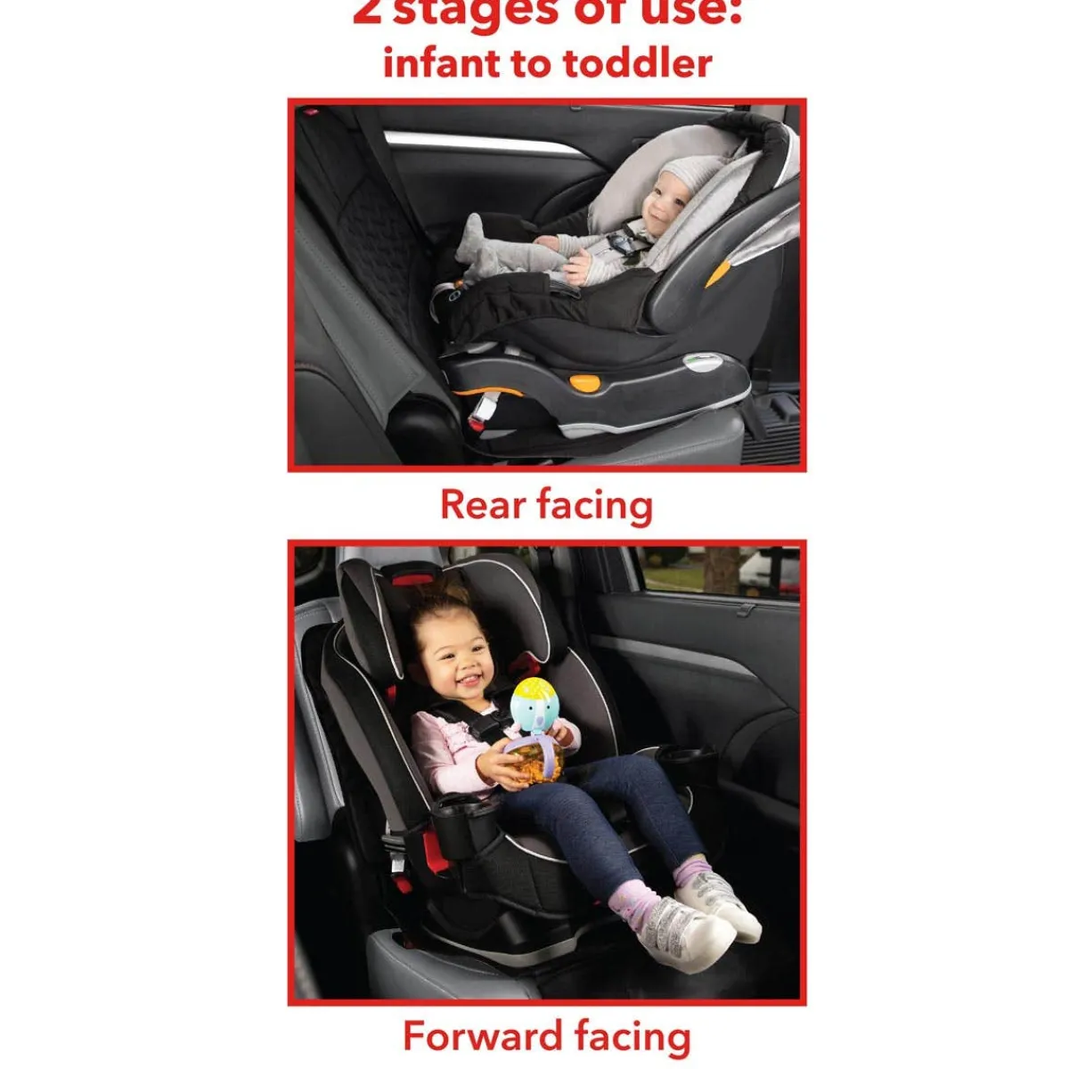 Car Seat Accessories-Skip Hop Clean Sweep Car Seat Protector Black
