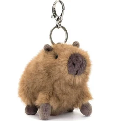Plush Animals-Jellycat Clyde Capybara Bag Charm