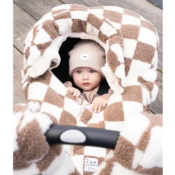 Car Seat Accessories-7AM Enfant Cocoon (Berber) I Beat You At Checkers