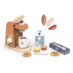 Pretend Play|Wooden Toys-Speedy Monkey Coffee Machine