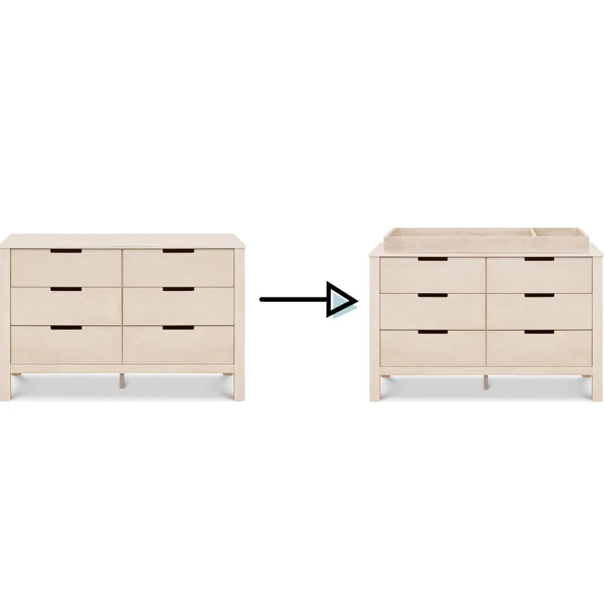 Dressers-DaVinci Colby Double Dresser
