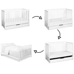Convertible Cribs-DaVinci Colby 4-in-1 Convertible Crib with Trundle
