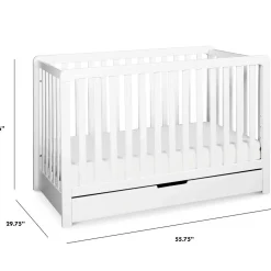 Convertible Cribs-DaVinci Colby 4-in-1 Convertible Crib with Trundle