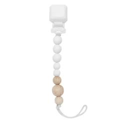 Wooden Rattles + Teethers|Pacifier Clips-LouLou Lollipop Colour Pop Silicone & Wood Pacifier Clip