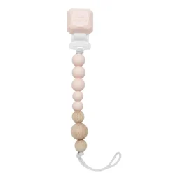 Wooden Rattles + Teethers|Pacifier Clips-LouLou Lollipop Colour Pop Silicone & Wood Pacifier Clip