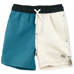 Swimwear-miles the label. Colour-Block Swim Trunks