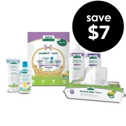 Infant Shampoo + Conditioner|Infant Moisturizer-Aleva Naturals Comfort Care Gift Set