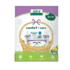 Infant Shampoo + Conditioner|Infant Moisturizer-Aleva Naturals Comfort Care Gift Set