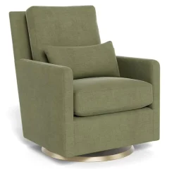 Gliders-Monte Design Como Glider - European Fabric with Swivel Base