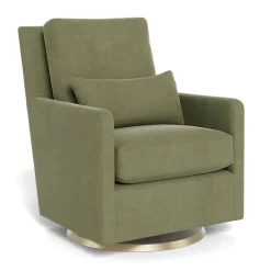 Gliders-Monte Design Como Glider - European Fabric with Swivel Base