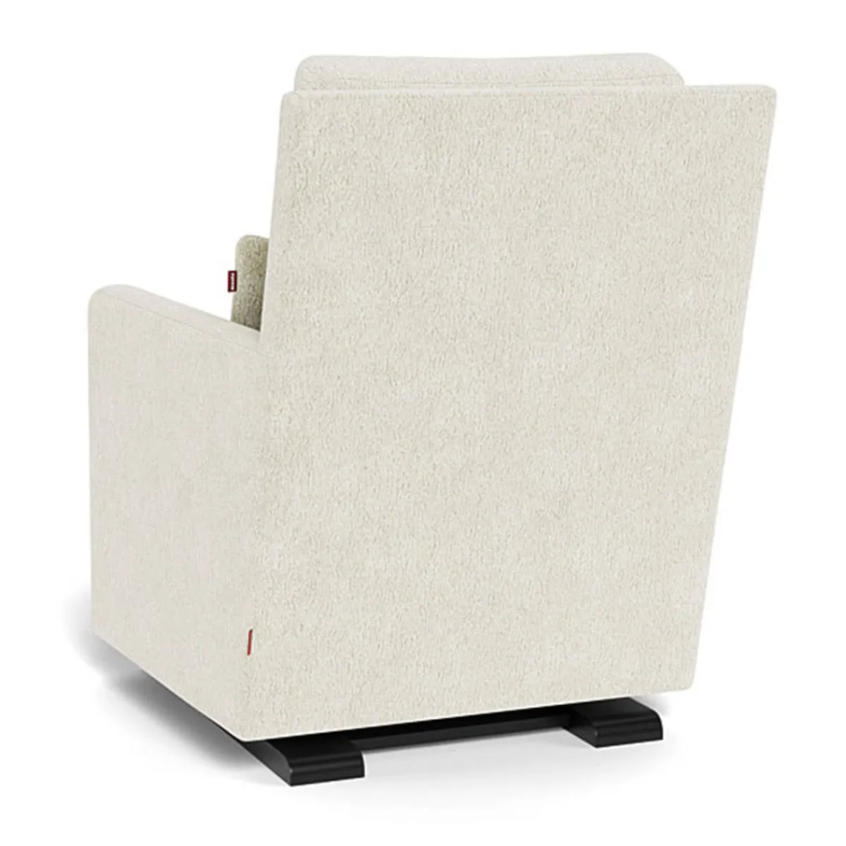 Gliders-Monte Design Como Glider - Faux Sheepskin with Espresso Base