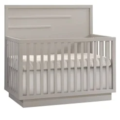Convertible Cribs-Natart Como 5-in-1 Crib with Horizontal Molding