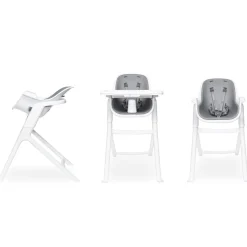 High Chairs & Boosters|Highchairs + Boosters-4moms Connect High Chair White