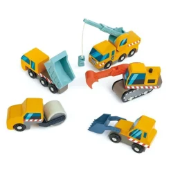 Cars + Trucks|Pretend Play-Tender Leaf Toys Construction Site