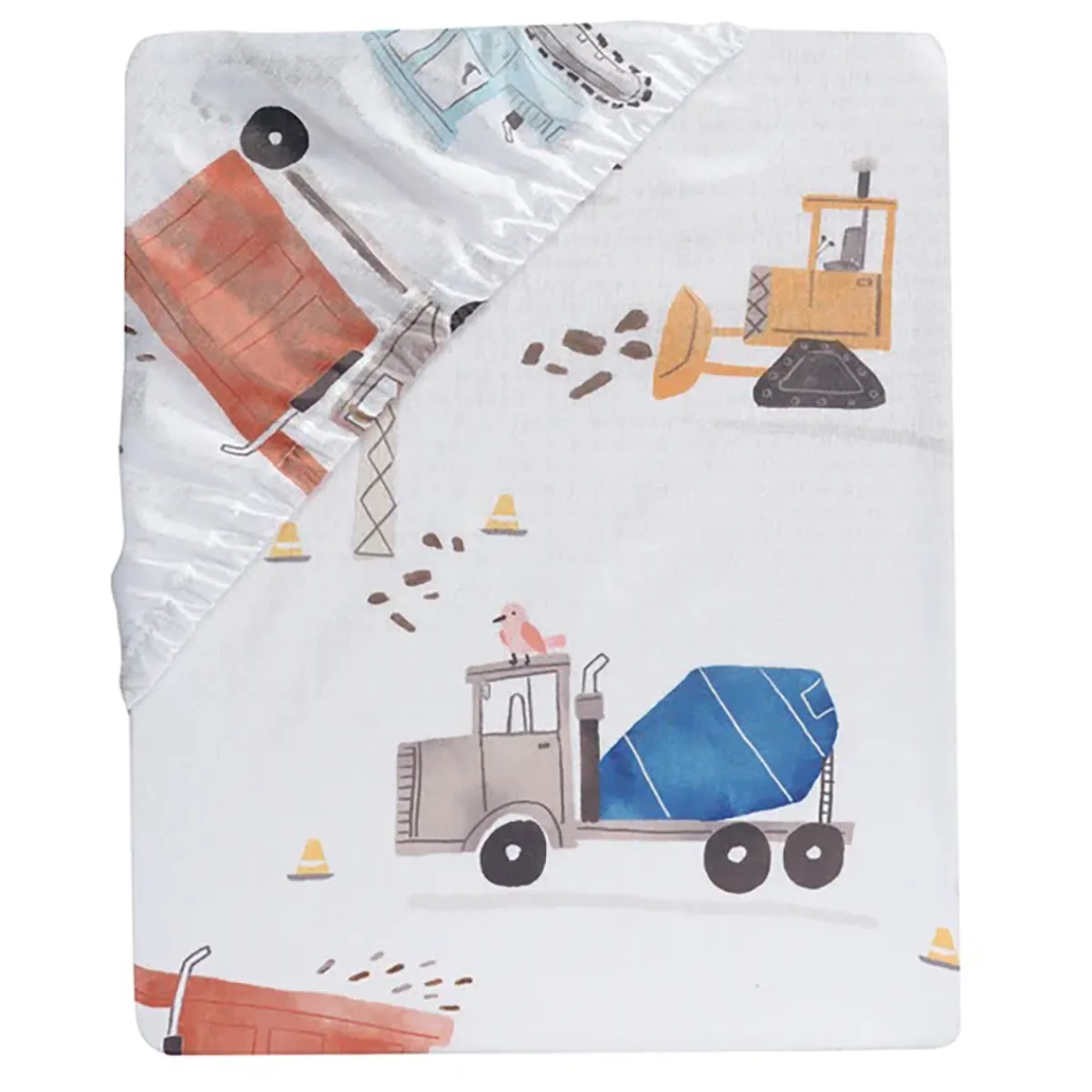 Crib Bedding Sets-Bedtime Original Construction Zone 3 Piece Crib Set