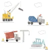Wall Decor-Bedtime Original Construction Zone Wall Decals