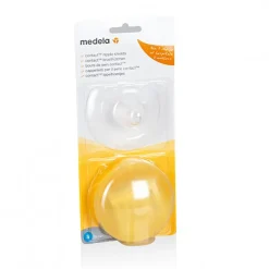 Nipples + Bottle Accessories|Breast Pumps + Accessories-Medela Contact Nipple Shield & Case
