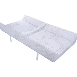 Changing Pads + Covers|Change Trays + Pads-Simmons Contour Change Pad (Print) Grey Stars