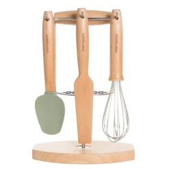 Kids Utensils|Toddler Training Utensils-Kiddikutter Cookware Set Sage