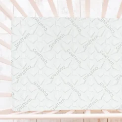 Crib Mattress Protection-Simmons Cool Tech Crib Waterproof Mattress Protector
