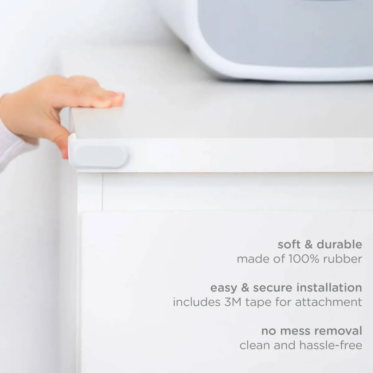 Baby Gates + Babyproofing-Ubbi Corner Protector Set (16 Pieces)